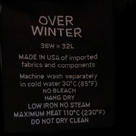 Over Winter SUMMER LAYER CHINO Pant  (CAMO/BLACK) U2 - Picture 4 of 5